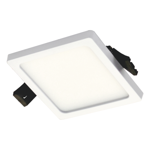 8W square, recessed LED panel SPLIT